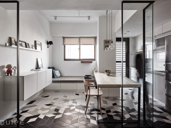 Equipe - Taichung Apartment (Rhombus Pav. by Z Axis Design