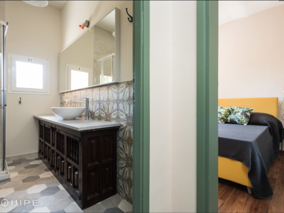 Hortum Apartment - Hexatile, Art Nouveau Bathroom