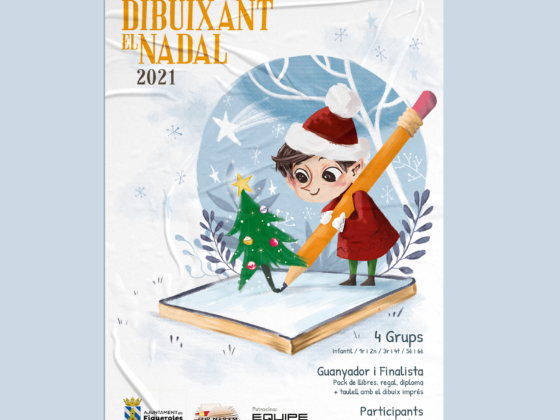 Dibuixant de Nadal 2021 - Concurso de dibujo infantil